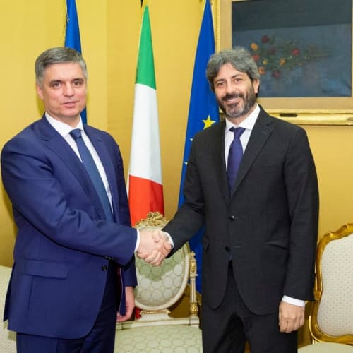 Incontro Fico e Prystaiko: Ucraina e Italia pronte ad intensificare il dialogo inter-parlamentare