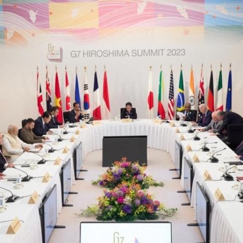 Президент України взяв участь у саміті країн «Великої сімки» в Хіросімі