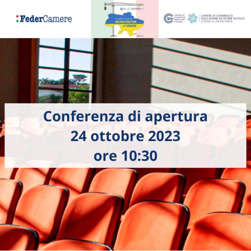 Conferenza di apertura - Reconstruction of Ukraine