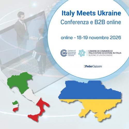  Italy Meets Ukraine 2026 - 18- 19 novembre 2026 ONLINE
